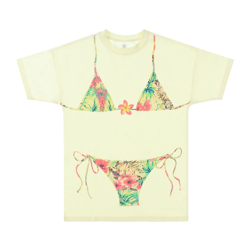 Floral Bikini Graphic Tee