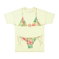 Floral Bikini Graphic Tee
