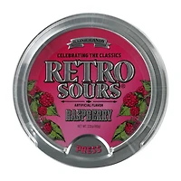 Retro Sours® Rasberry Candy Tin 2.1oz