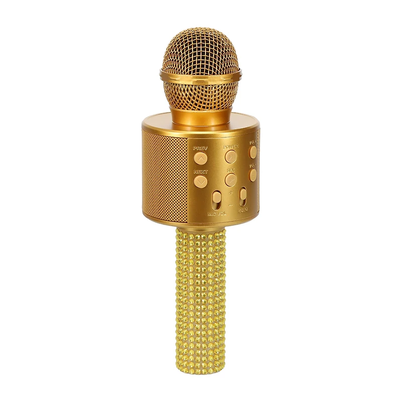 Gold Karaoke Machine