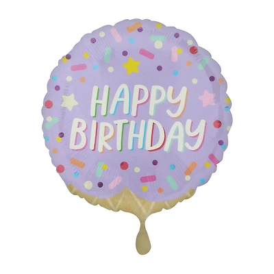 INFLATED Anagram® Happy Birthday Standard Balloon