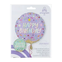 INFLATED Anagram® Happy Birthday Standard Balloon