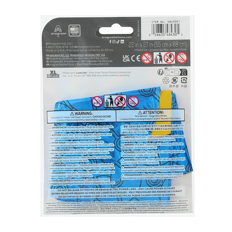 INFLATED Pokémon™ Supershape® Decorative Balloon 27in