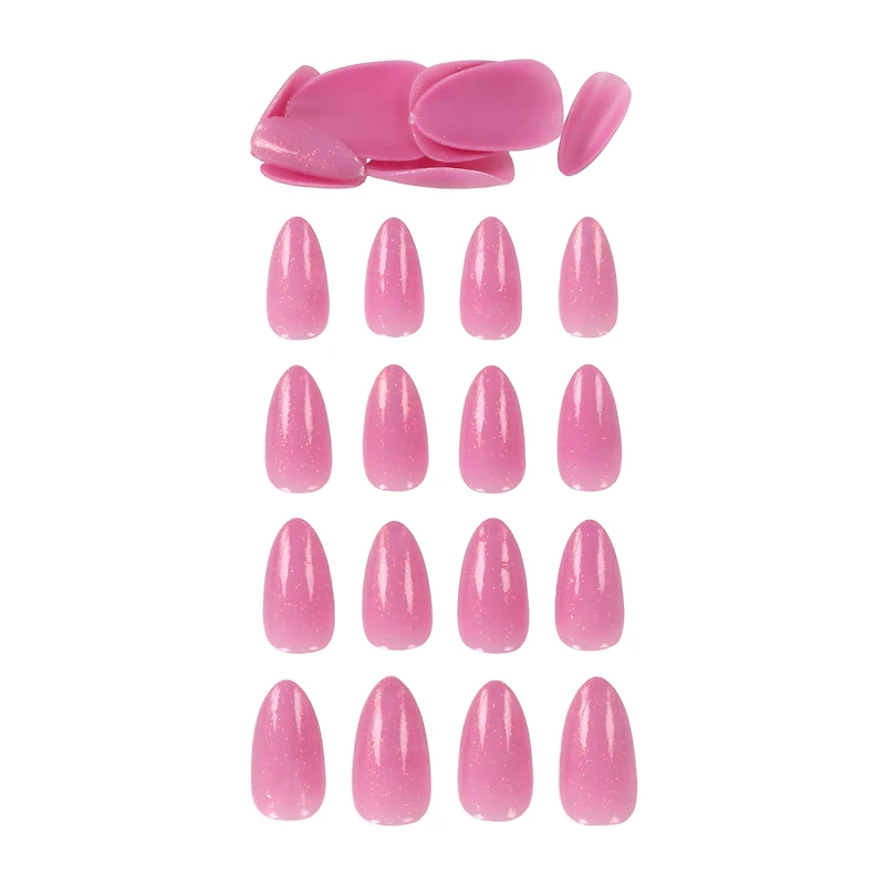 L.A. Girl Oh… So Shiny Sparkly Mani Artificial Nails 26-Pack