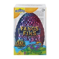 ORB Curiosities® 3D Printed Fangs & Fins Egg Toy (Styles May Vary)