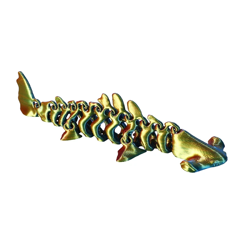 ORB Curiosities® 3D Printed Fangs & Fins Egg Toy (Styles May Vary)