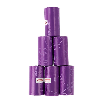 Glad® For Pets Lavender Scented Waste Bags 6-Pack