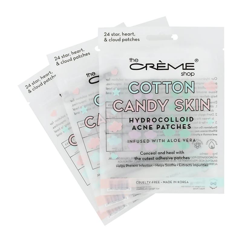 The Crème Shop® Cotton Candy Skin Acne Patches 72-Pack