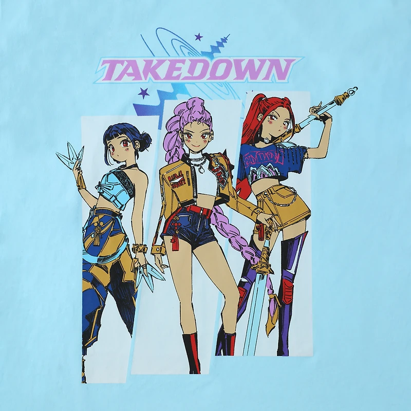 Netflix K-Pop Demon Hunters Takedown Graphic Tee