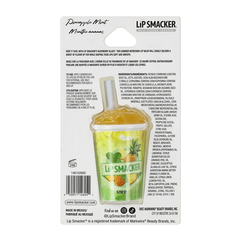Lip Smacker® Pineapple Mint Lip Balm 0.2oz