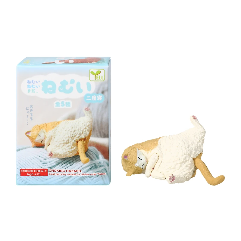 Yell Sleeping Cat Figure (Styles May Vary)
