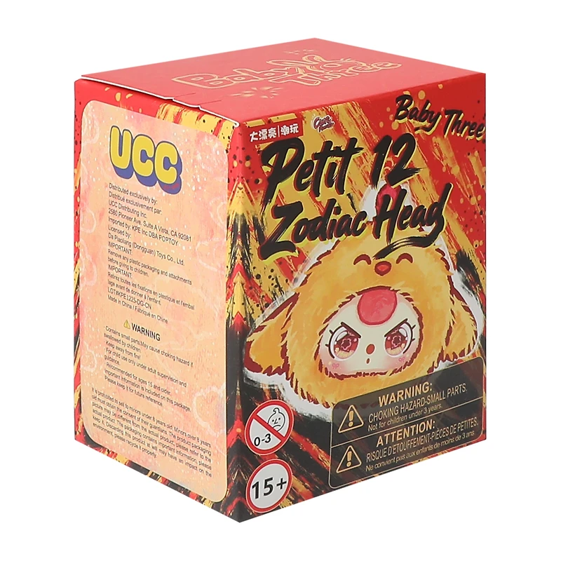 Baby Three Petit 12 Zodiac Head Figure (Styles May Vary)