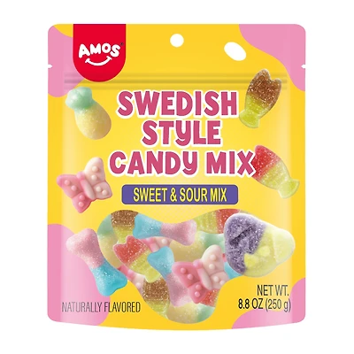 Amos® Swedish Style Sweet & Sour Candy Mix 8.8oz
