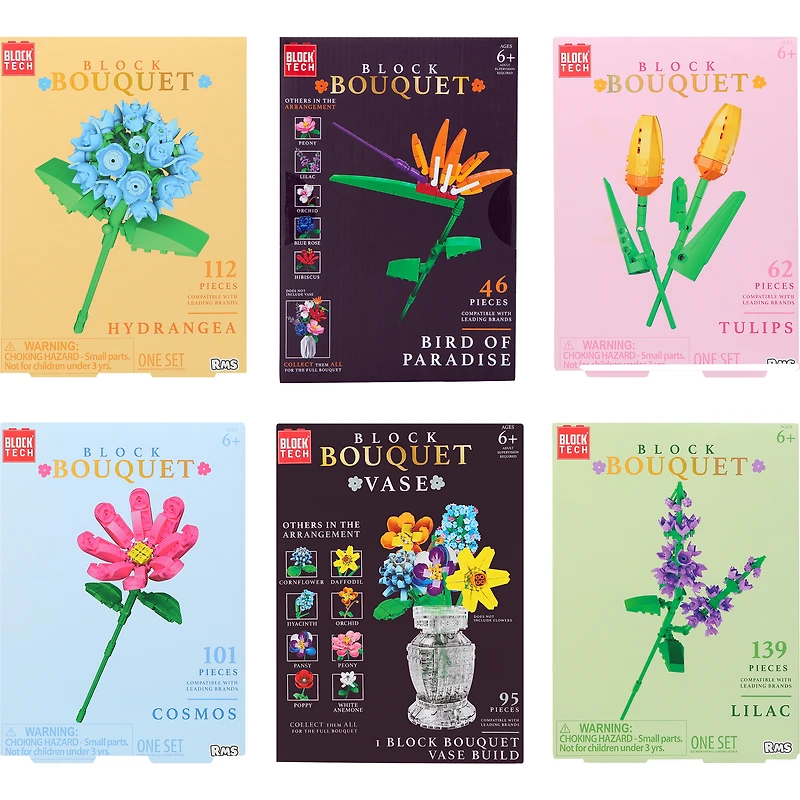 Block Bouquet Bundle