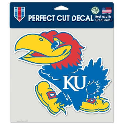 WinCraft  Kansas Jayhawks 8" x 8" Color Car Decal