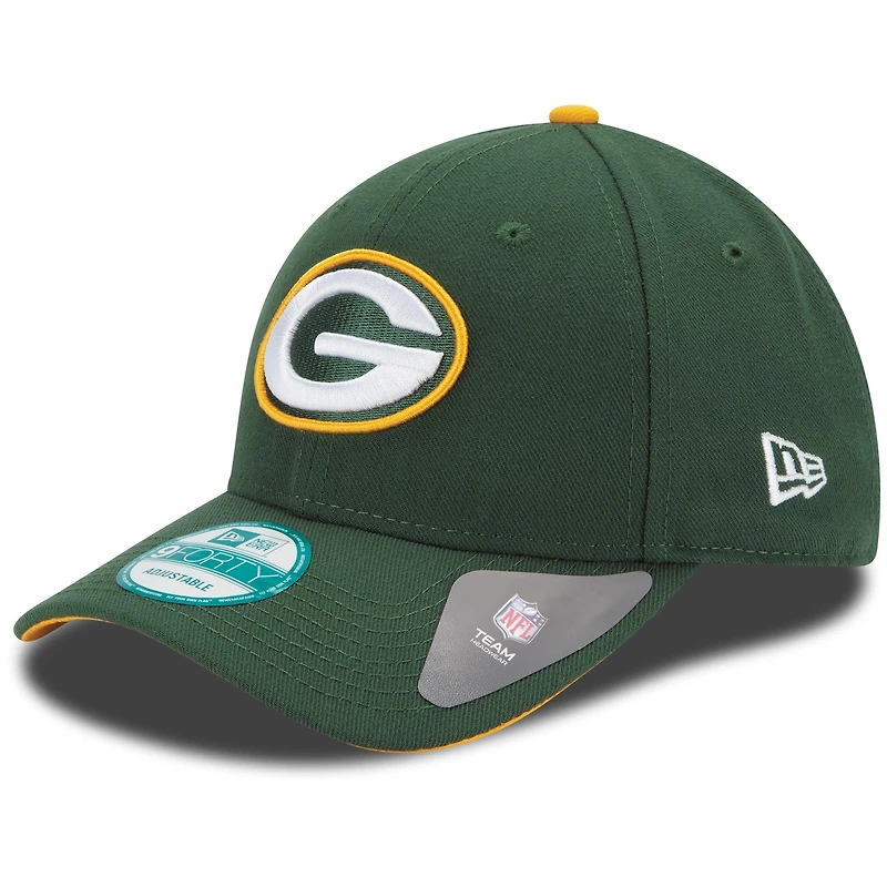 Men's New Era Green Green Bay Packers The League 9FORTY Adjustable Hat
