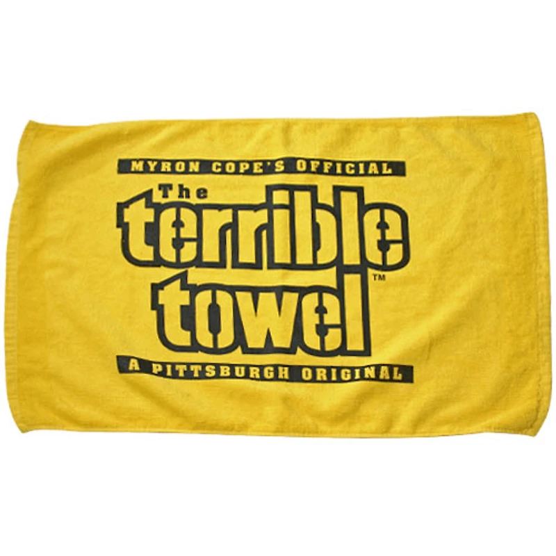Myron Cope's Official - The Terrible Towel - A Pittsburgh Original - Gold