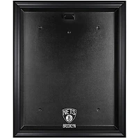 Brooklyn Nets Black Framed Logo Jersey Display Case