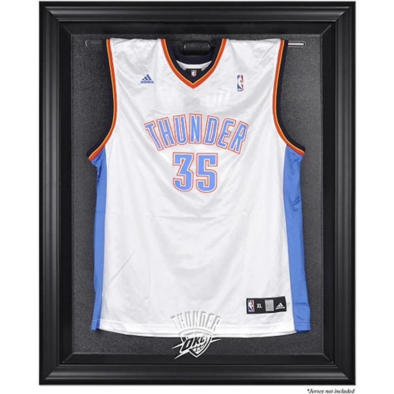 Oklahoma City Thunder Black Framed Team Logo Jersey Display Case