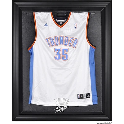 Oklahoma City Thunder Black Framed Team Logo Jersey Display Case