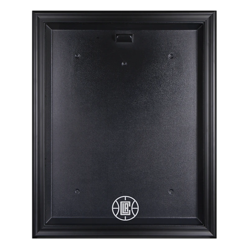 LA Clippers Black Framed Team Logo Jersey Display Case