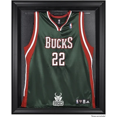 Milwaukee Bucks (2006-2014) Black Framed Team Logo Jersey Display Case
