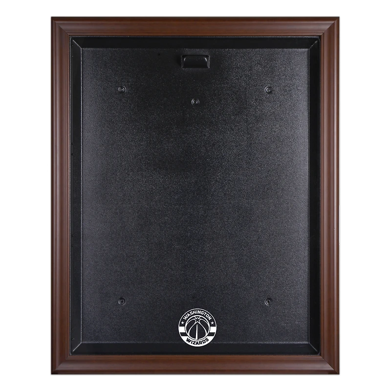 Washington Wizards Brown Framed Logo Jersey Display Case
