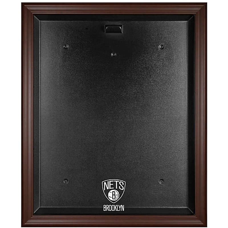Brooklyn Nets Framed Logo Jersey Display Case