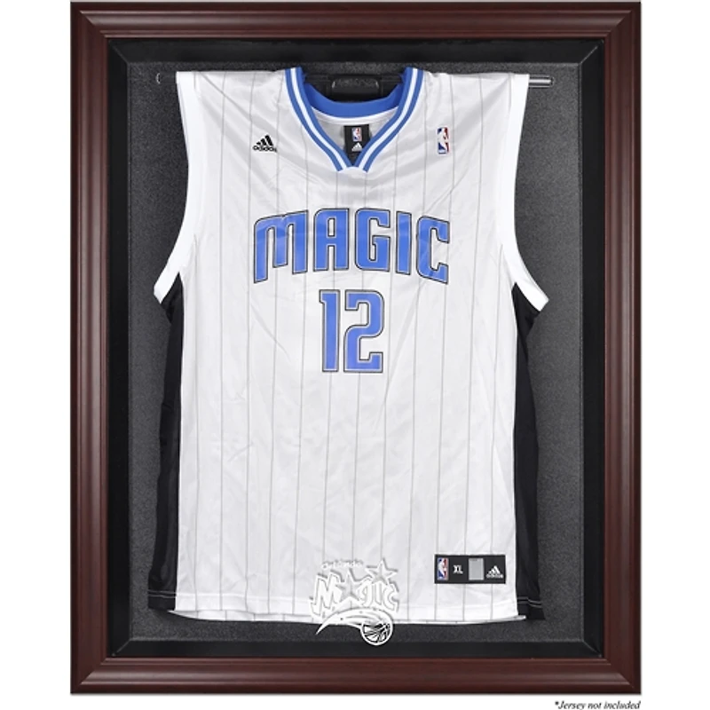 Orlando Magic Mahogany Framed Team Logo Jersey Display Case