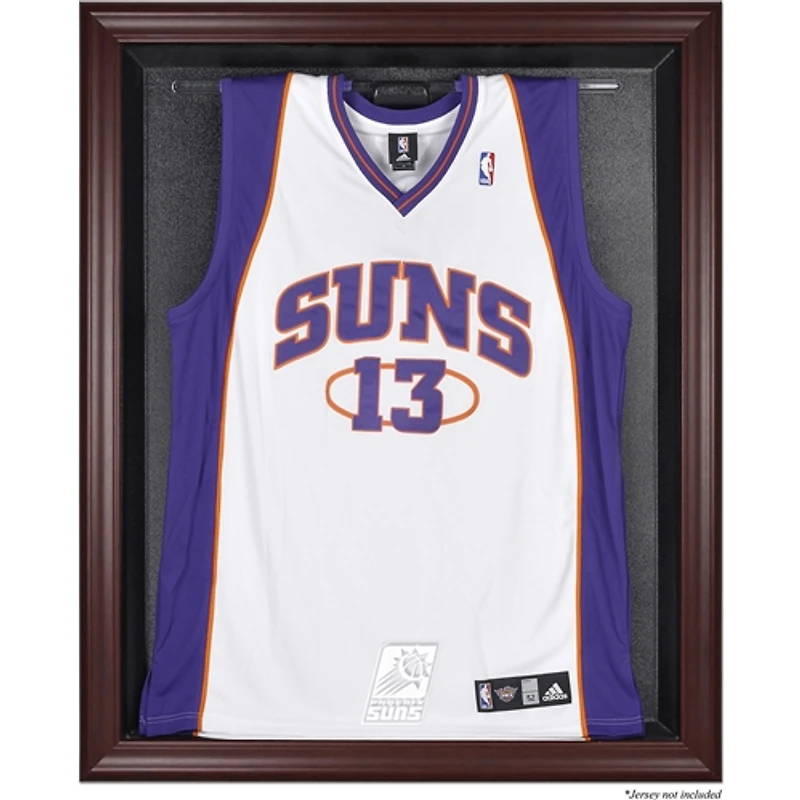 Phoenix Suns Mahogany Framed Team Logo Jersey Display Case
