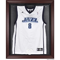 Utah Jazz Mahogany Framed Hardwood Classics 2004 - 2016 Team Logo Jersey Display Case