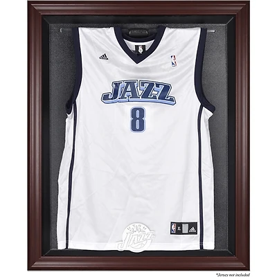 Utah Jazz Mahogany Framed Hardwood Classics 2004 - 2016 Team Logo Jersey Display Case