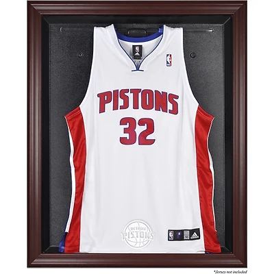 Detroit Pistons (2005-2017) Mahogany Framed Team Logo Jersey Display Case