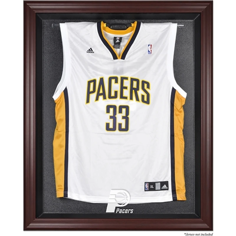 Indiana Pacers (2005-2017) Mahogany Framed Team Logo Jersey Display Case