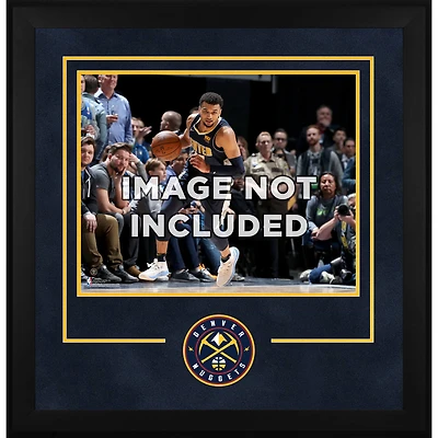 Denver Nuggets 16" x 20" Horizontal Deluxe Setup Frame with Team Logo