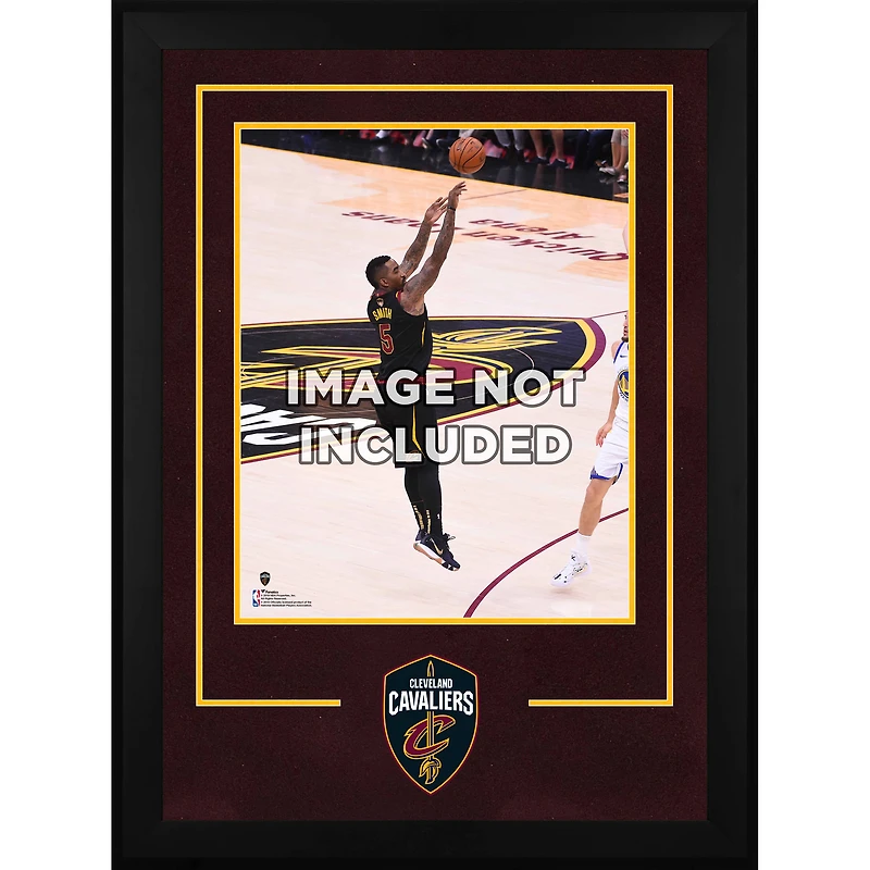Cleveland Cavaliers 16" x 20" Deluxe Vertical Frame with Team Logo