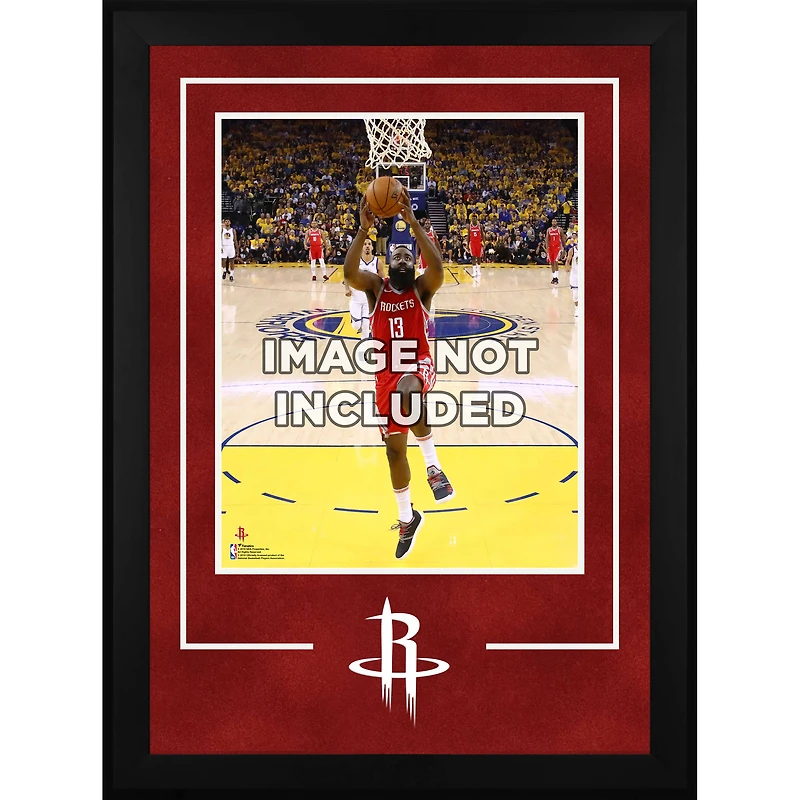 Houston Rockets Deluxe 16'' x 20'' Vertical Frame with Team Logo