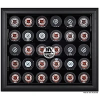 New York Islanders 30-Puck Black Display Case
