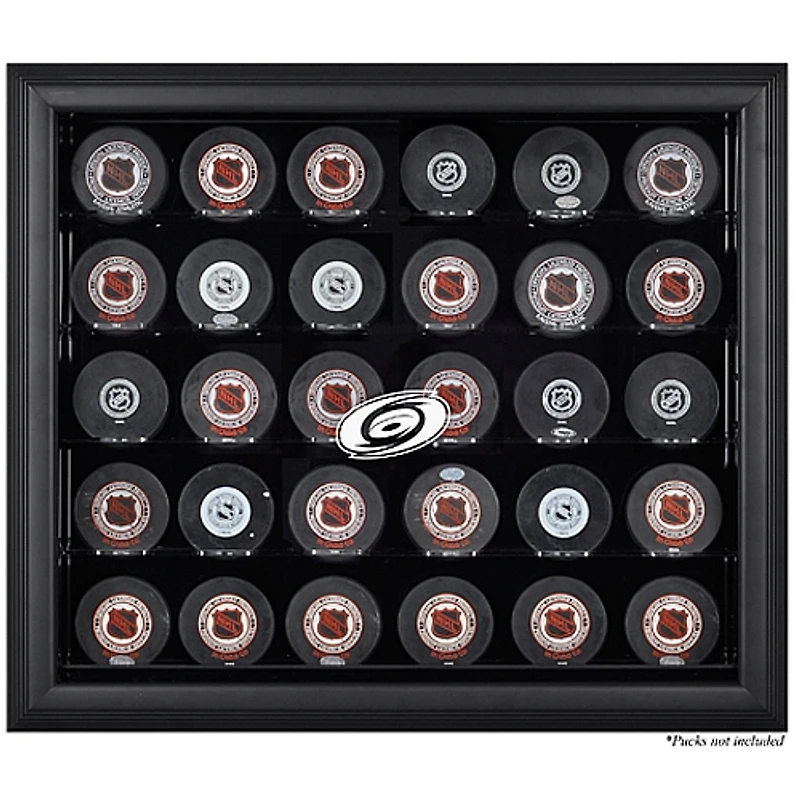 Carolina Hurricanes 30-Puck Display Case