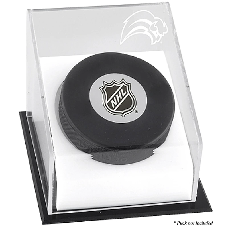 Buffalo Sabres Puck Deluxe Logo Display Case
