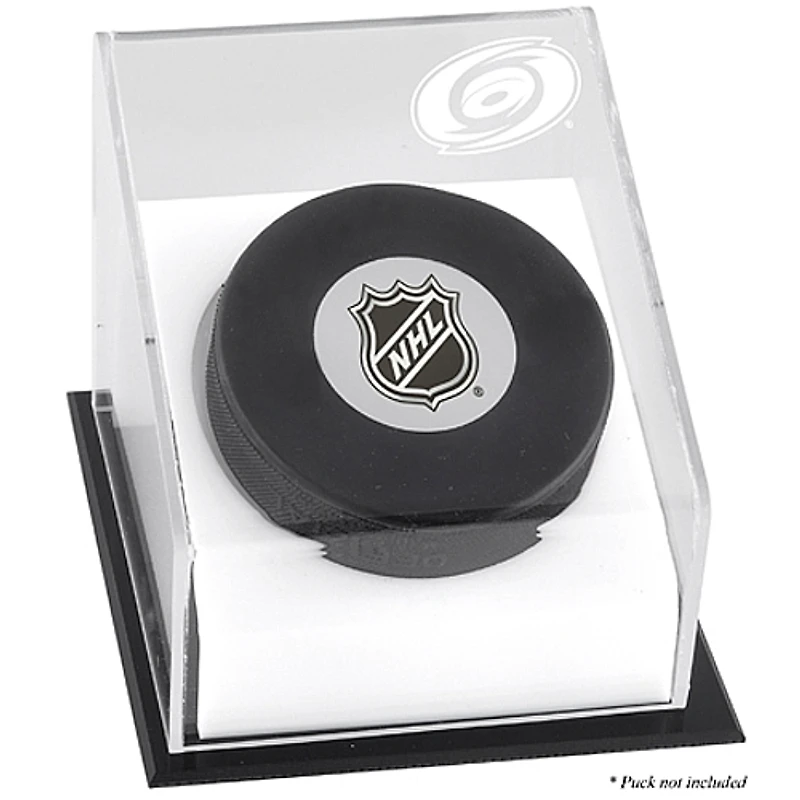 Carolina Hurricanes Puck Deluxe Logo Display Case