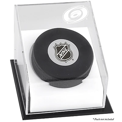 Carolina Hurricanes Puck Deluxe Logo Display Case