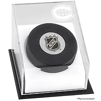 Montreal Canadiens Puck Deluxe Logo Display Case