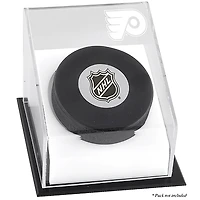 Philadelphia Flyers Puck Deluxe Logo Display Case