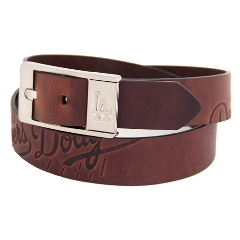 Los Angeles Dodgers Brandish Leather Belt