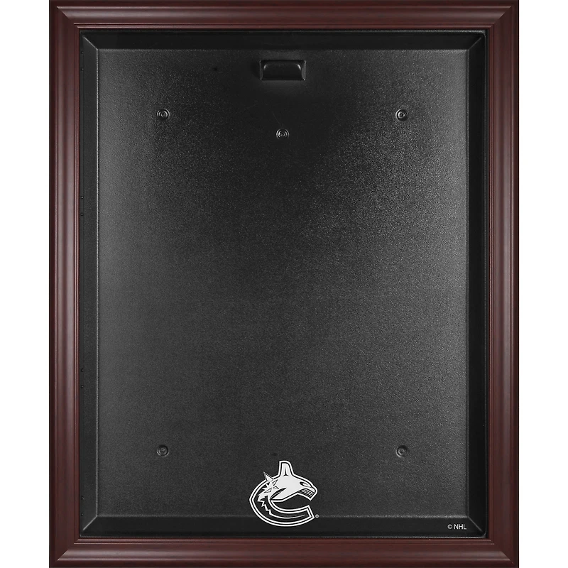 Vancouver Canucks Mahogany Framed Jersey Display Case