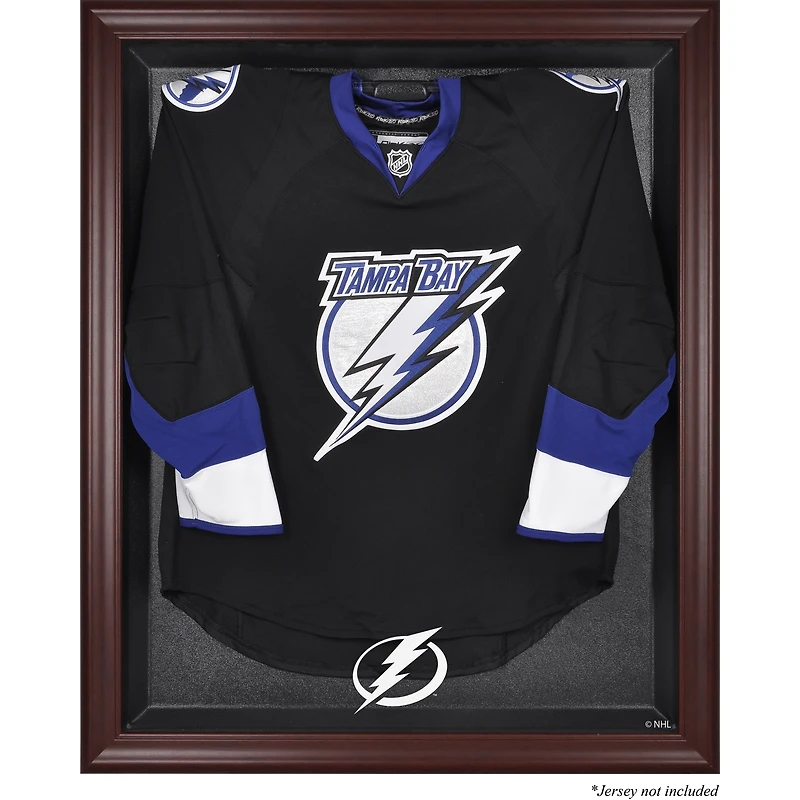 Tampa Bay Lightning Mahogany Framed Jersey Display Case