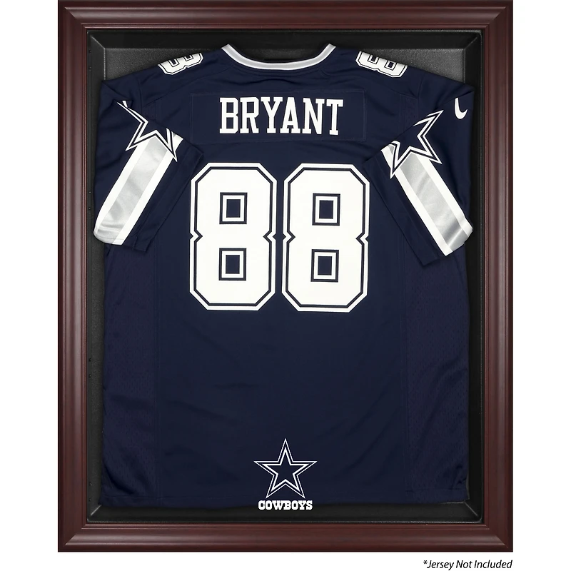 Dallas Cowboys Mahogany Framed Jersey Display Case