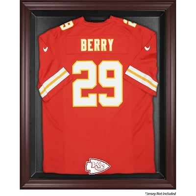 Kansas City Chiefs Mahogany Framed Jersey Display Case