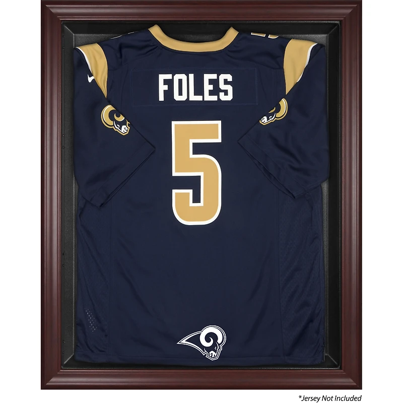 St. Louis Rams Mahogany Framed Jersey Display Case